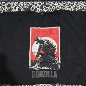 Black Godzilla Graphic T-Shirt